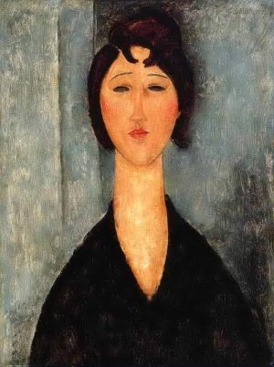 Amedeo Modigliani Werk - Porträt einer jungen Frau