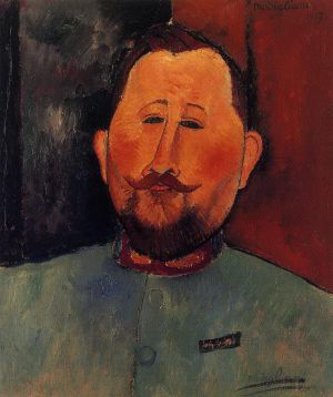 Amedeo Modigliani Werk - Porträt von Doktor Devaraigne 1917
