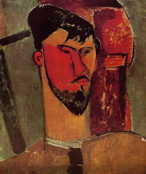 Amedeo Modigliani Werk - Porträt von Henri Laurens 1915