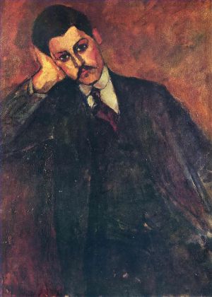 Amedeo Modigliani Werk - Porträt von Jean Alexandre 1909