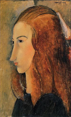 Amedeo Modigliani Werk - Porträt von Jeanne Hébuterne 1918