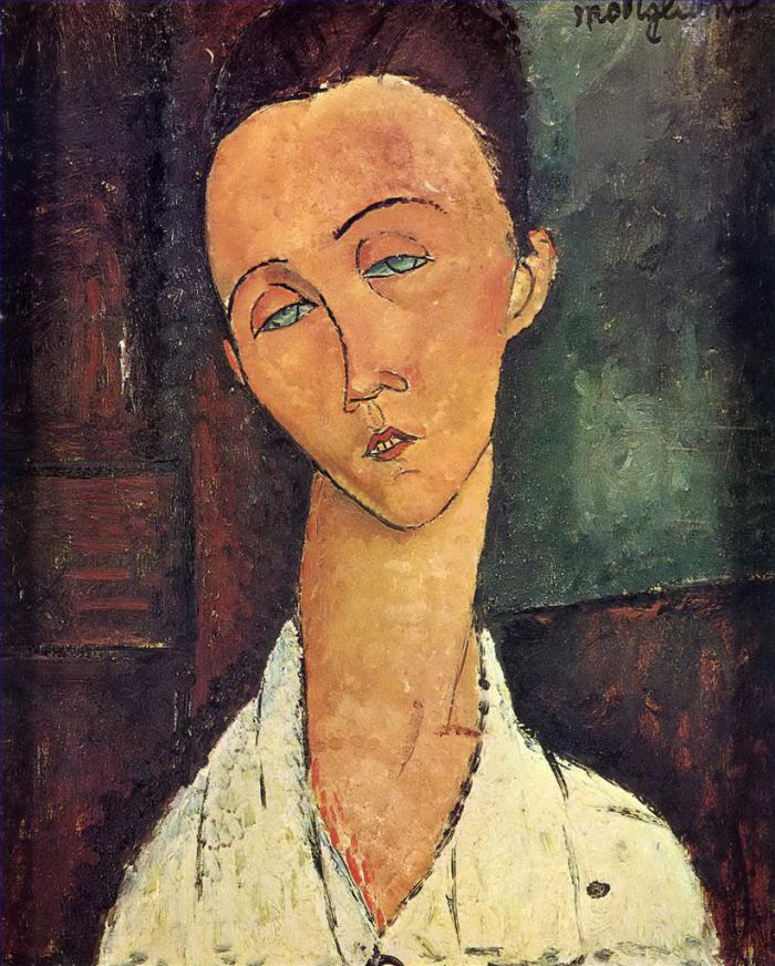Amedeo Modigliani Ölgemälde - Porträt von Lunia Czechowska 1918