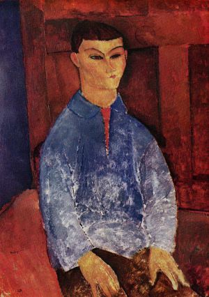 Amedeo Modigliani Werk - Porträt von Moise Kisling