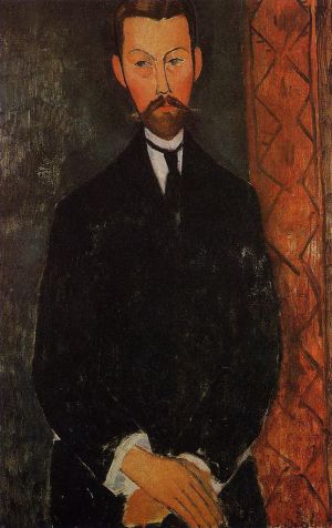 Amedeo Modigliani Werk - Porträt von Paul Alexander