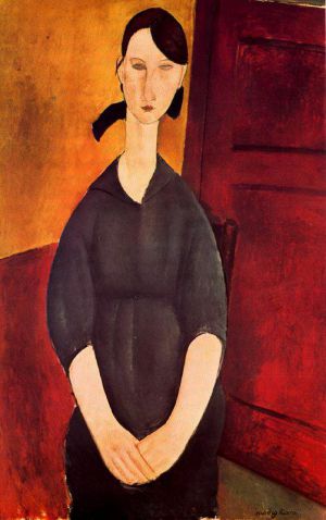 Amedeo Modigliani Werk - Porträt von Paulette Jourdain 1919