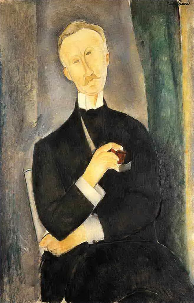 Amedeo Modigliani Ölgemälde - Roger Dutilleul 1919