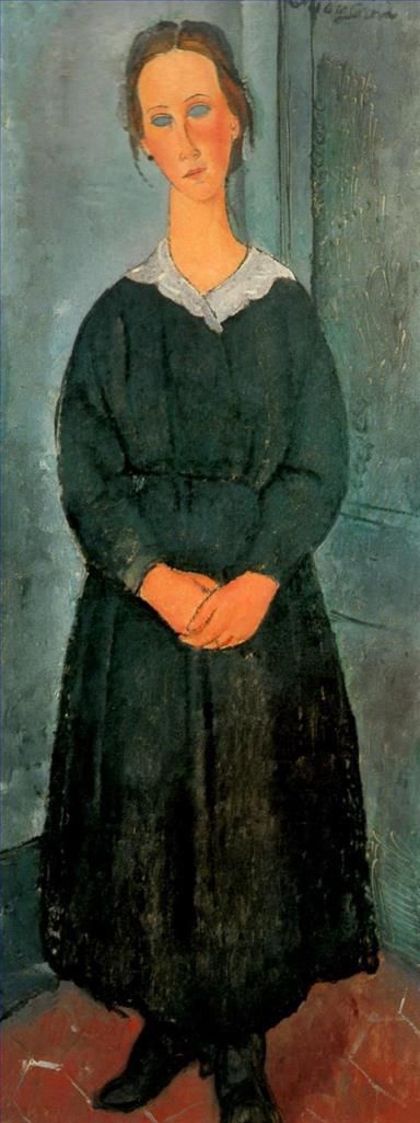 Amedeo Modigliani Ölgemälde - Dienstmädchen