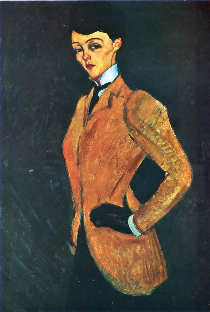 Amedeo Modigliani Ölgemälde - die Amazone 1909