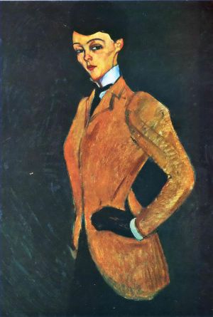 Amedeo Modigliani Werk - die Amazone 1909