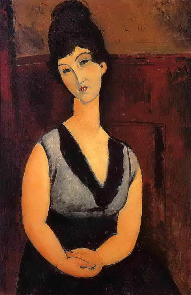 Amedeo Modigliani Ölgemälde - der schöne Konditor 1916