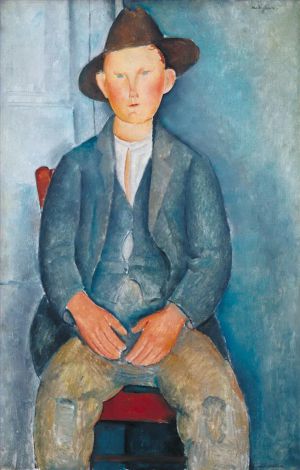 Amedeo Modigliani Werk - der kleine Bauer