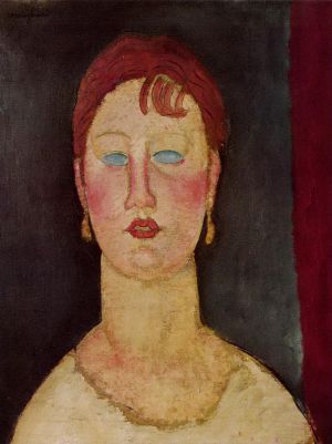Amedeo Modigliani Werk - der sänger aus nett