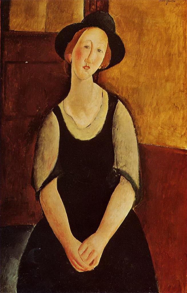 Amedeo Modigliani Ölgemälde - Thora Klinckowstrom 1919