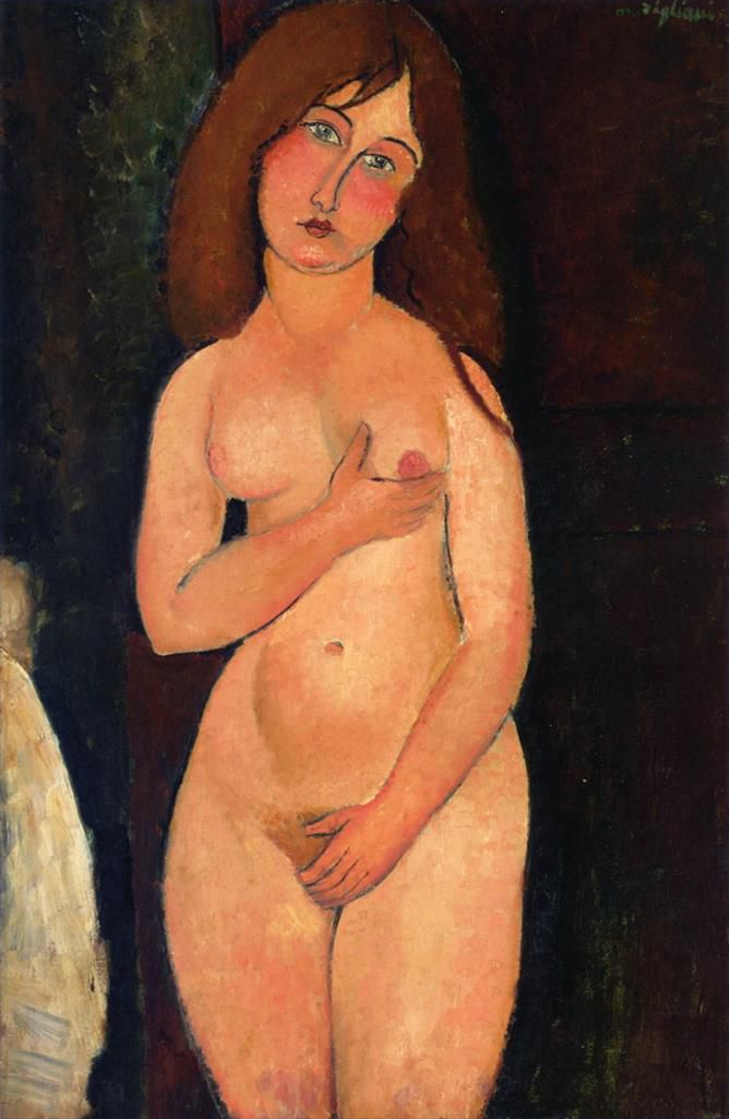 Amedeo Modigliani Ölgemälde - Venus stehend nackt 1917