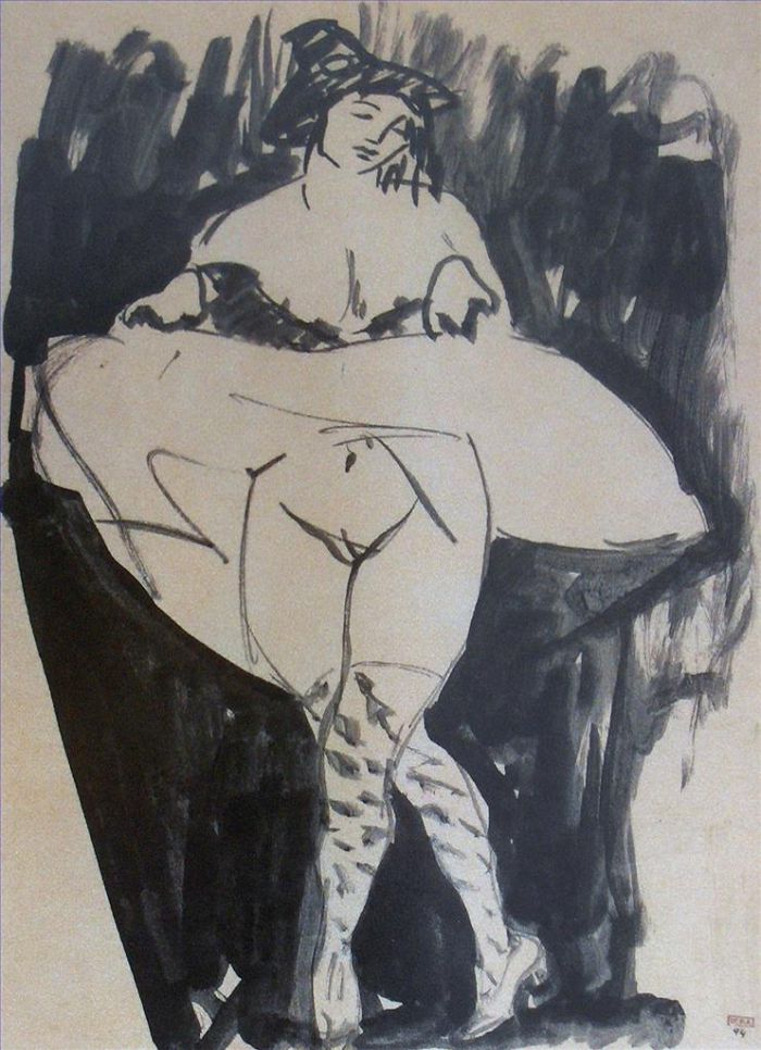 Amedeo Modigliani Andere Malerei - Tänzer
