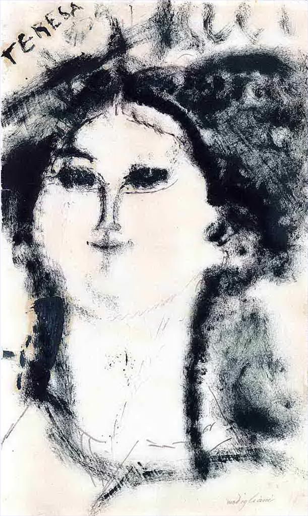 Amedeo Modigliani Andere Malerei - Teresa 1915