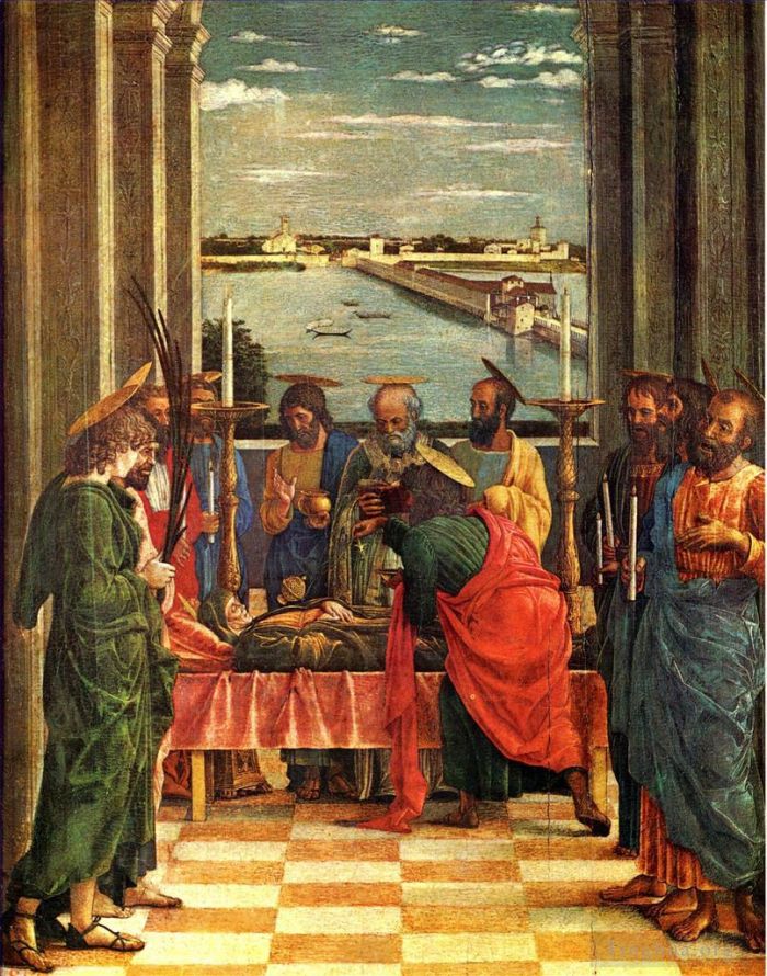 Andrea Mantegna Ölgemälde - Tod der Jungfrau