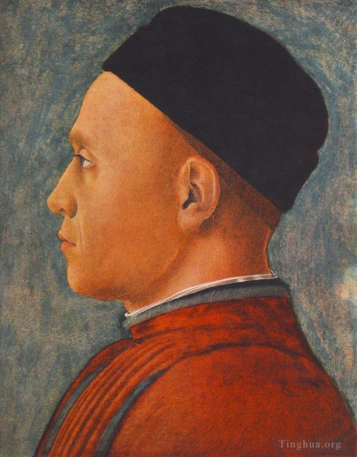 Andrea Mantegna Ölgemälde - Porträt eines Mannes