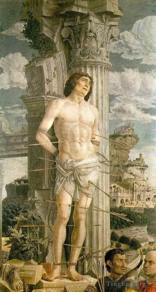Andrea Mantegna Ölgemälde - St. Sebastian2