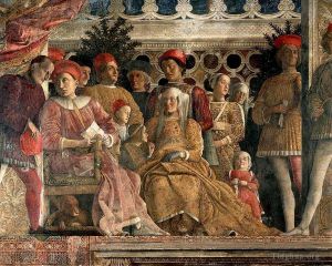 Andrea Mantegna Werk - Der Hof von Mantua