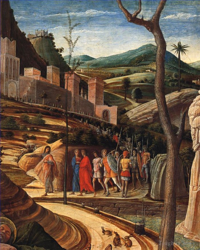 Andrea Mantegna Ölgemälde - Die Qual im Garten dt1