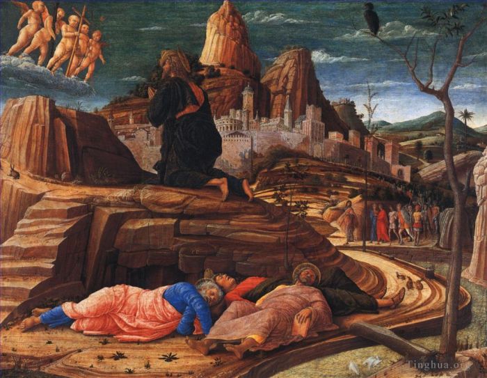 Andrea Mantegna Ölgemälde - Die Qual im Garten