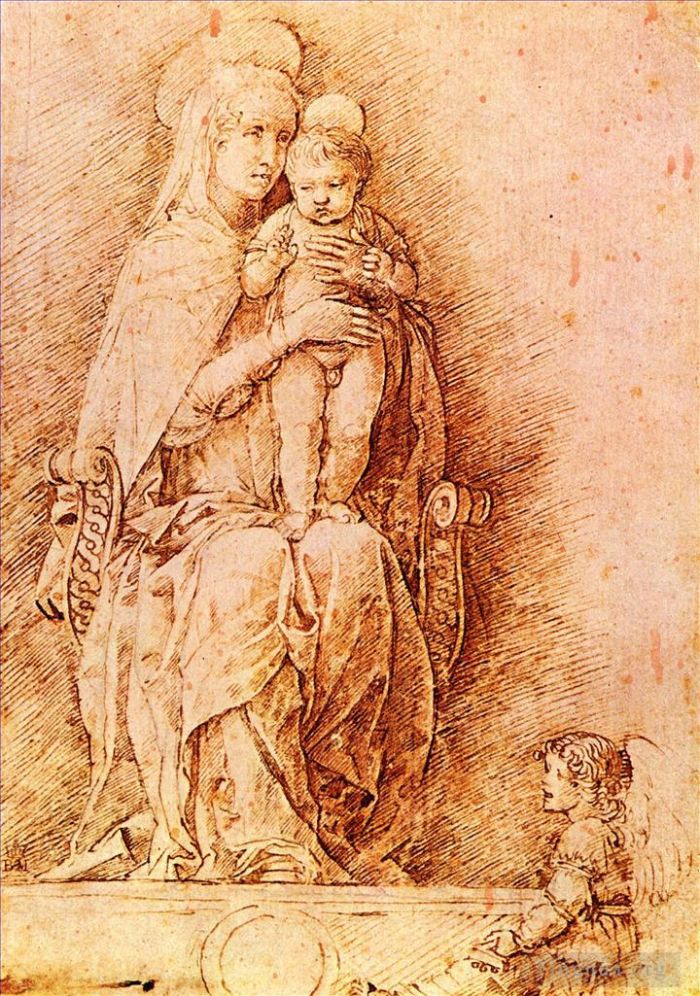 Andrea Mantegna Andere Malerei - Madonna und Kind