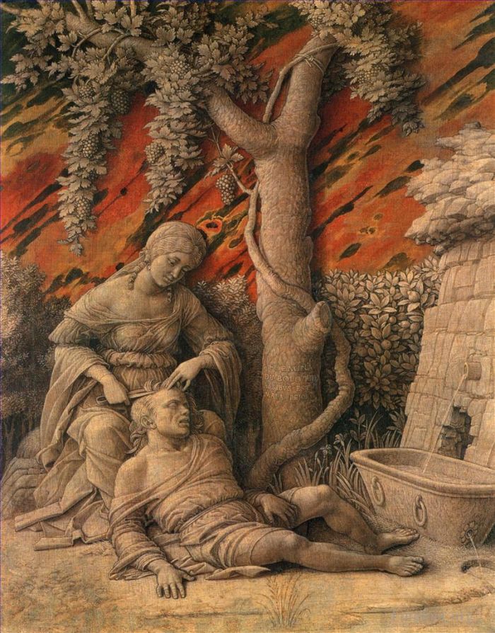 Andrea Mantegna Andere Malerei - Simson und Delila