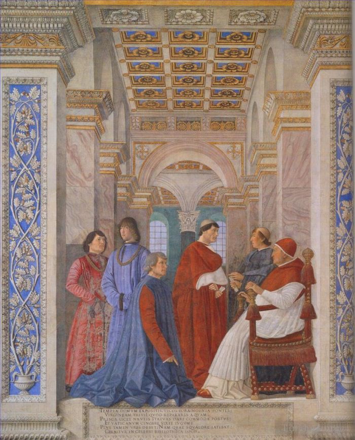 Andrea Mantegna Andere Malerei - Die Familie von Ludovico Gonzaga