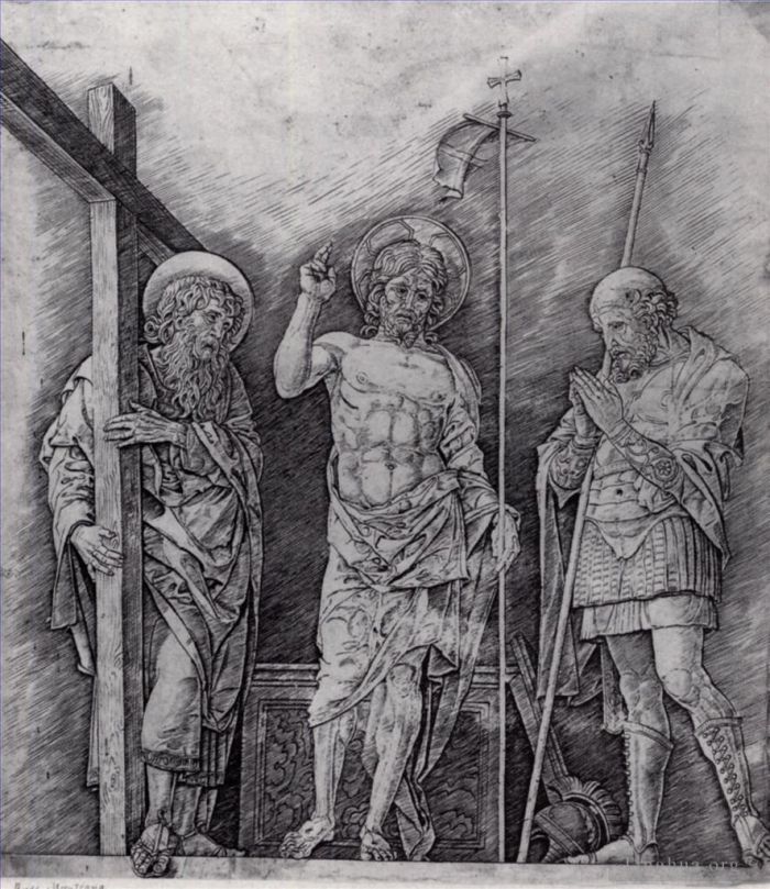 Andrea Mantegna Andere Malerei - Die Auferstehung Christi