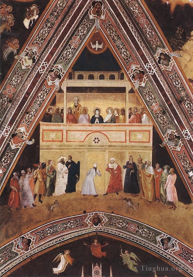Andrea da Firenze Andere Malerei - Herabkunft des Heiligen Geistes