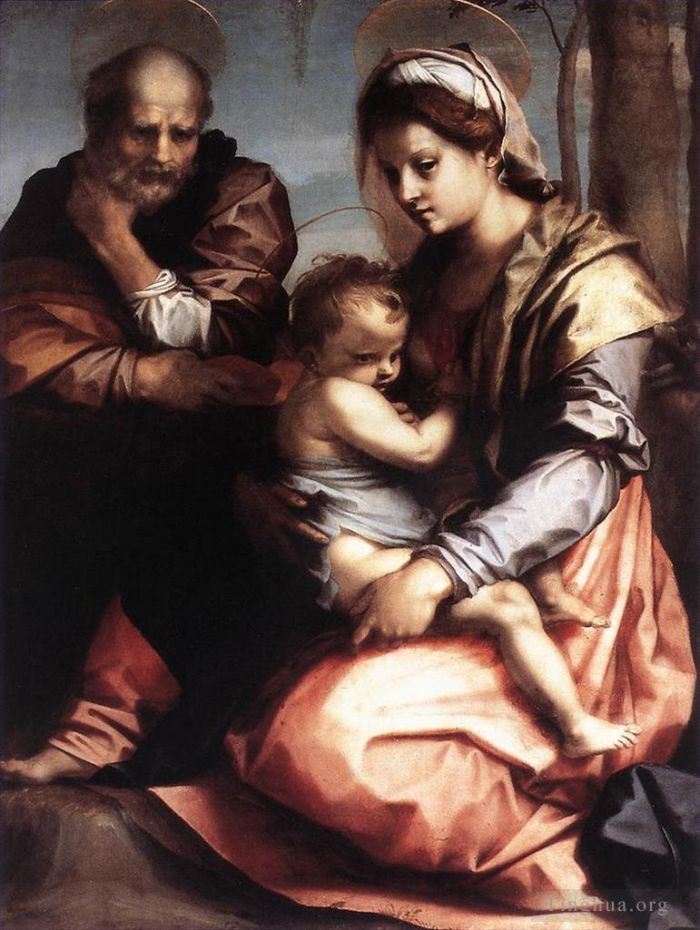 Andrea del Sarto Ölgemälde - Barberini der Heiligen Familie