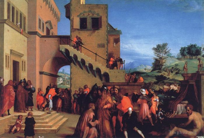 Andrea del Sarto Ölgemälde - Geschichten von Joseph2