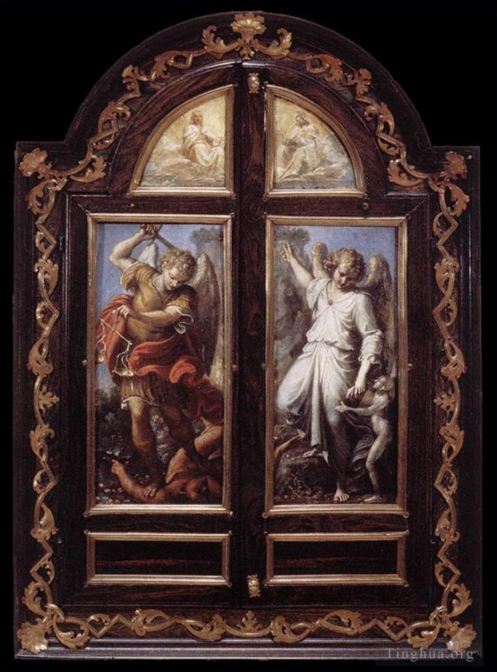 Annibale Carracci Andere Malerei - Triptychon2