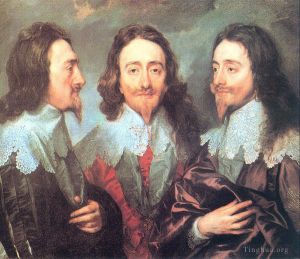 Sir Anthony van Dyck Werk - Karl I. in drei Stellungen