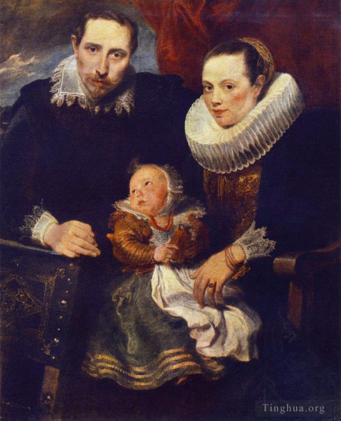 Sir Anthony van Dyck Ölgemälde - Familienporträt