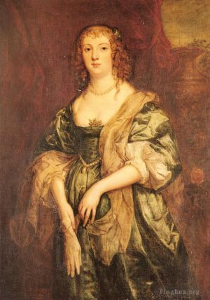 Sir Anthony van Dyck Werk - Porträt von Anne Carr Gräfin von Bedford