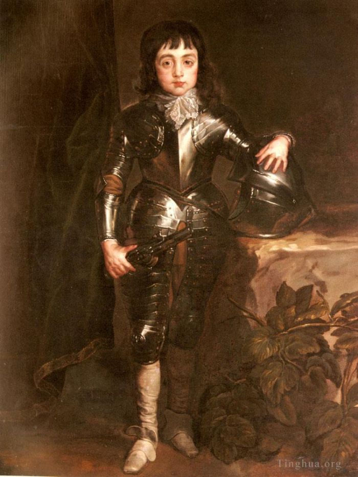 Sir Anthony van Dyck Ölgemälde - Porträt von Karl II. als Prinz von Wales