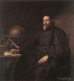 Sir Anthony van Dyck Werk - Porträt von Pater Jean Charles della Faille SJ