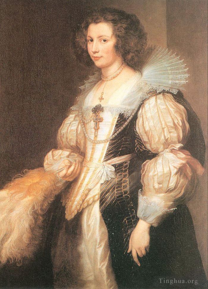 Sir Anthony van Dyck Ölgemälde - Porträt von Maria Lugia de Tassis