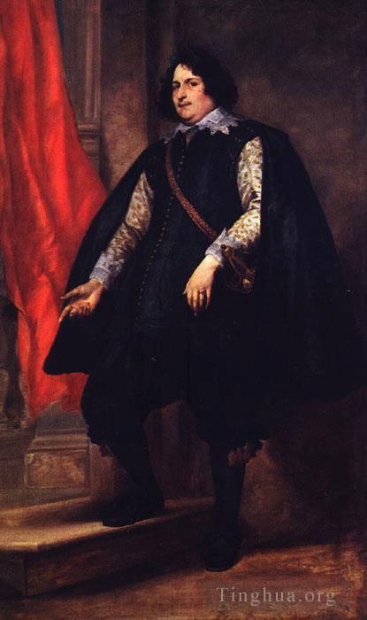 Sir Anthony van Dyck Ölgemälde - Porträt eines Herrn
