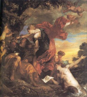 Sir Anthony van Dyck Werk - Rinaldo und Armida