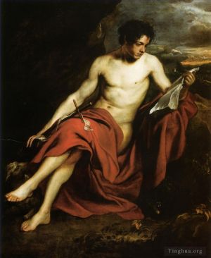 Sir Anthony van Dyck Werk - Der heilige Johannes der Täufer in der Wildnis