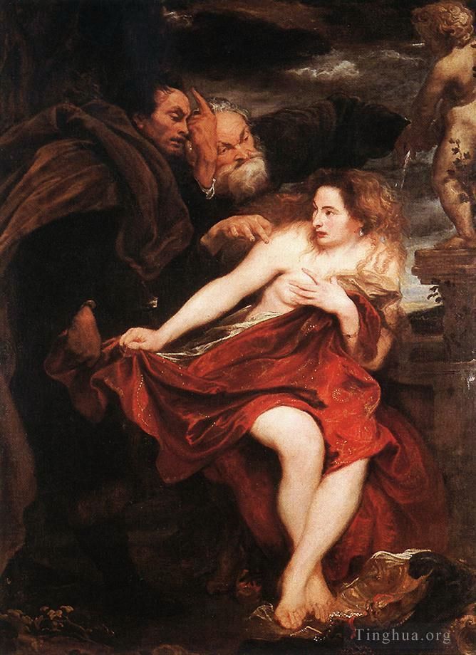 Sir Anthony van Dyck Ölgemälde - Susanna und die Ältesten
