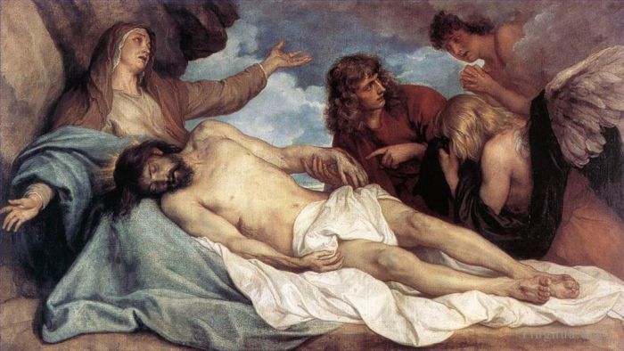Sir Anthony van Dyck Ölgemälde - Die Beweinung Christi