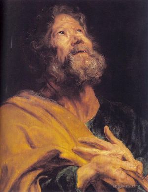 Sir Anthony van Dyck Werk - Der reuige Apostel Petrus