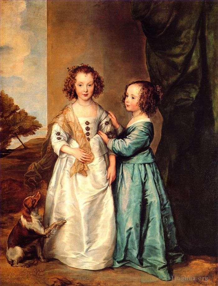 Sir Anthony van Dyck Ölgemälde - Wharton-Schwestern