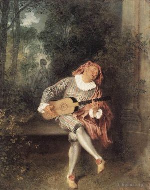 Jean-Antoine Watteau Werk - Mezzetin