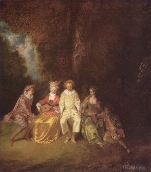 Jean-Antoine Watteau Werk - Pierrot-Inhalt