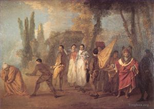 Jean-Antoine Watteau Werk - Quay je fait assassins maudits